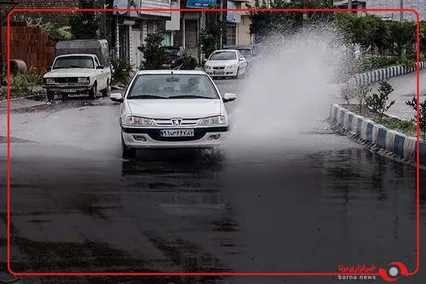 بارش باران‌ سیل‌آسا در شهرهای شمالی کشور