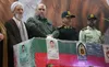 برگزاری مراسم وداع با پیکر مطهر شهید امنیت در ساری با حضور تجمعات گسترده مردم