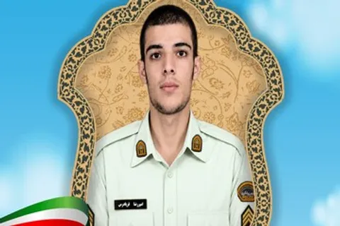 مأمور وظیفه‌شناس پلیس حاجی‌آباد، آسمانی شد