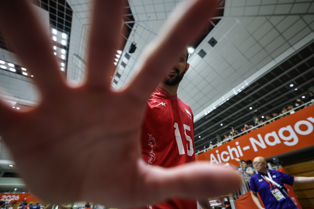 دیدار تیم های والیبال ایران و اندونزی/ NOGOYA2026