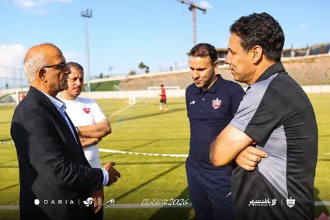 حضور سرکنسول ایران در اردوی پرسپولیس در ارزروم