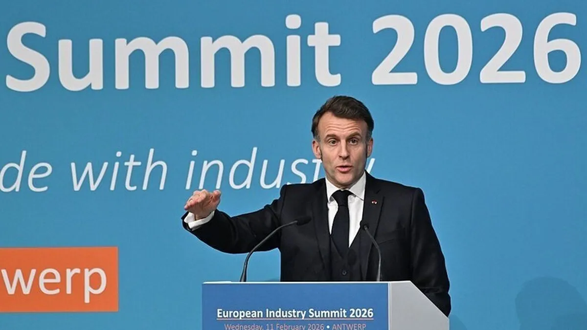 Macron: Russian energy cut key to EU economic woes