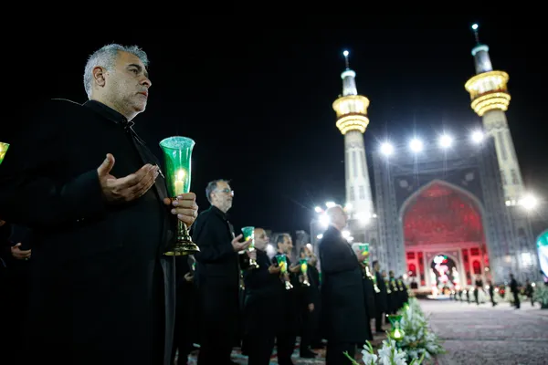 آیین خطبه&zwnj;خوانی شب شهادت امام رضا علیه&zwnj;السلام 
