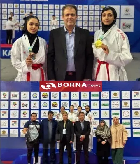 کاراته‌کار ملاردی مدال برنز کاراته قهرمانی آسیای مرکزی را کسب کرد