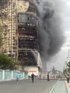 مهار آتش‌سوزی هتل و نجات ۴۰ نفر در مشهد