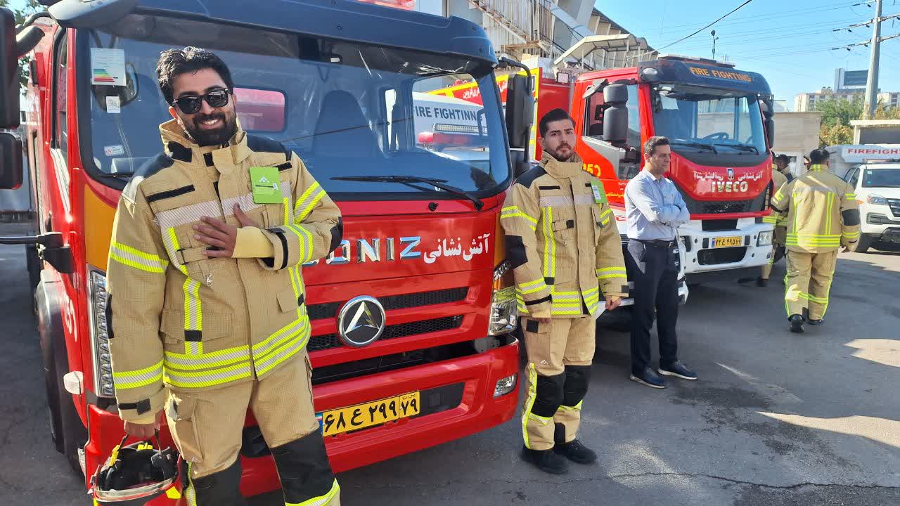 سازمان آتش نشانی قزوین به تجهیزات جدید مجهز شد