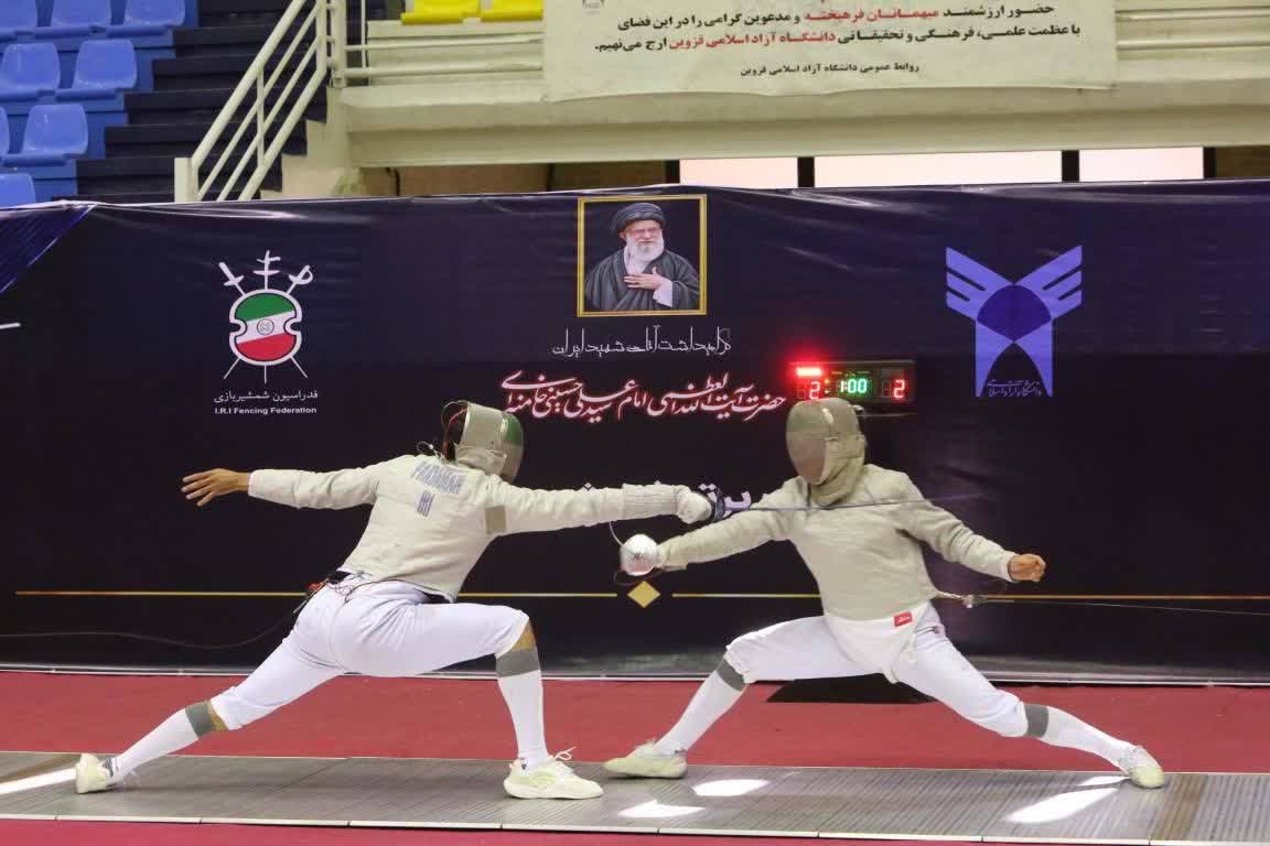 دانشگاه آزاد اسلامی قزوین قهرمان لیگ برتر شمشیربازی شد دانشگاه آزاد اسلامی قزوین قهرمان لیگ برتر شمشیربازی شد