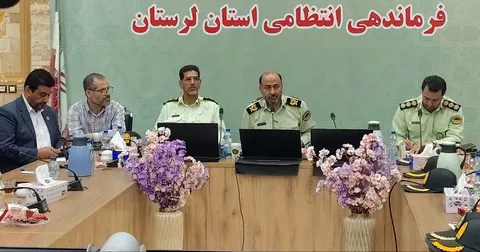 سردار هاشمی فر خبر داد: افزایش ۵۱ درصدی کشفیات مواد مخدر در لرستان / کاهش ۲۰ درصدی تلفات تصادفات در استان