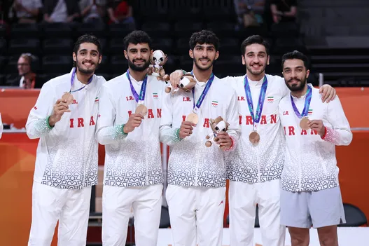 مدال برنز تیم ملی بسکتبال ایران / NOGOYA2026