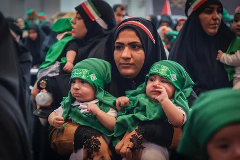 مراسم «شیرخوارگان حسینی» در شیراز