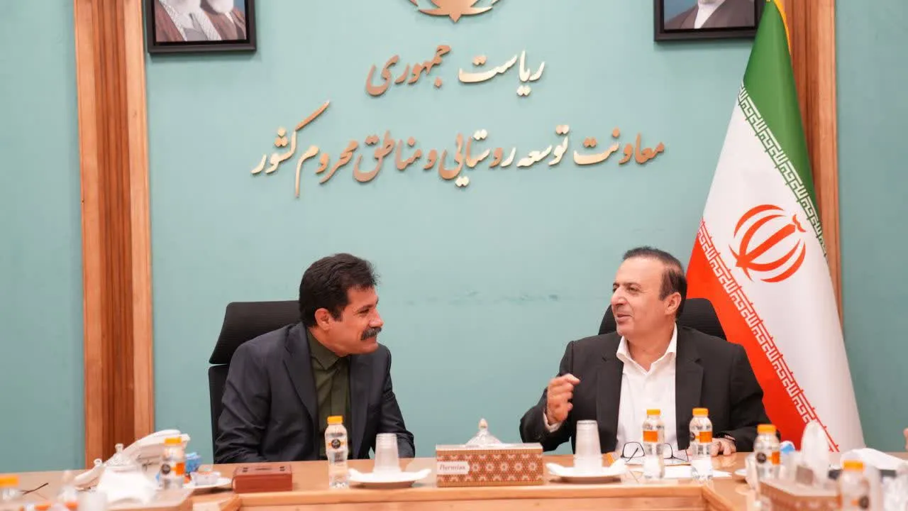 دیدار استاندار قزوین با معاون رئیس‌جمهور در امور توسعه روستایی و مناطق محروم کشور