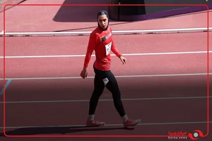 فاطمه محیطی‌زاده نماینده ماده هفتگانه دوومیدانی ایران در بخش پرش طول متر با  پرش ۵.۹۷ متری در جایگاه اول ایستاد
