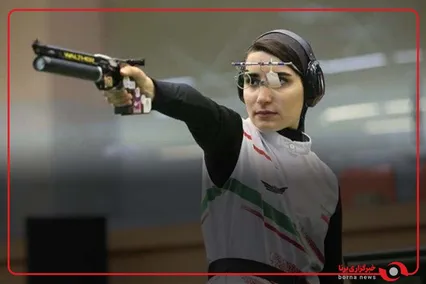 هانیه رستمیان به مدال تپانچه ۲۵ متر نرسید