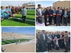 افتتاح دو زمین چمن در روستا‌های رزدنبل و اسفشاد شهرستان قائنات خراسان جنوبی