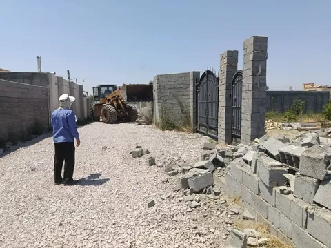۱۶ هزار مترمربع از اراضی کشاورزی ارومیه آزادسازی شد