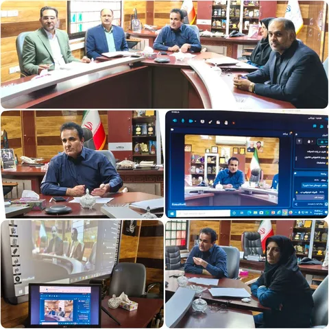 وبینار مدیرکل ورزش و‌جوانان سیستان و بلوچستان با ادارات استان
