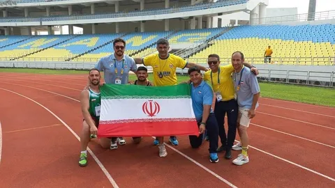 دوومیدانی قهرمانی ناشنوایان آسیا/ زارع و علیزاده طلا گرفتند