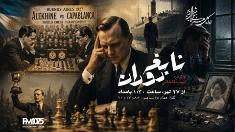 «نابغه دوران» به رادیو نمایش می‌آید؛ روایت سقوط و بازگشت مردی که جهان شطرنج را مات کرد