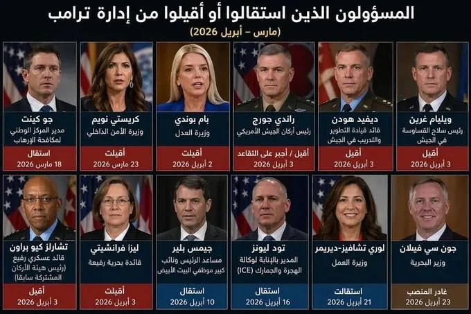 موج استقالة وعزل في إدارة ترامب بعد هجومه الفاشل على إيران