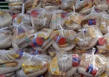 توزیع ۲۰۰ بسته معیشتی در جاسک