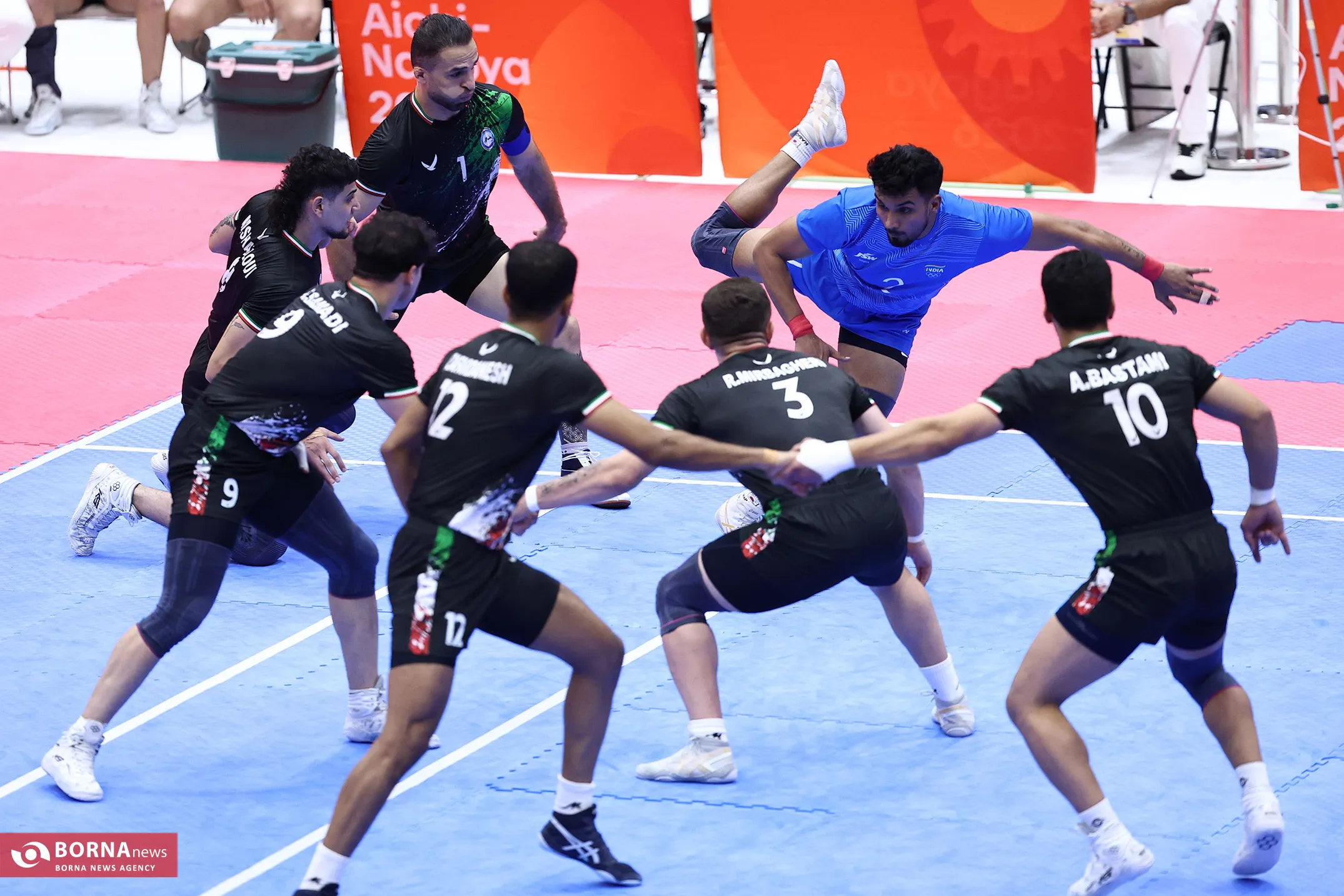 مدال نقره کبدی ایران/ NOGOYA2026