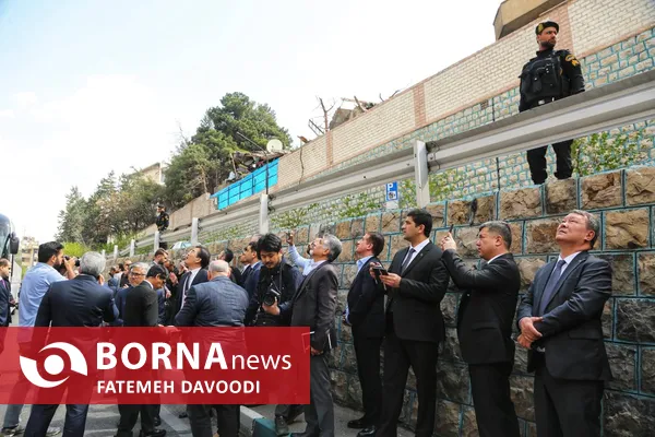 مناطق مورد اصابت تهران