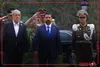 مراسم استقبال رسمی از نخست وزیر عراق