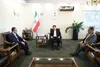 جلسه دنیامالی و رئیس فدراسیون کاراته در وزارت ورزش و جوانان