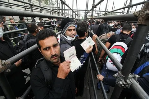 تردد در مرز مهران از ۲ میلیون و ۱۰۰ هزار زائر گذشت