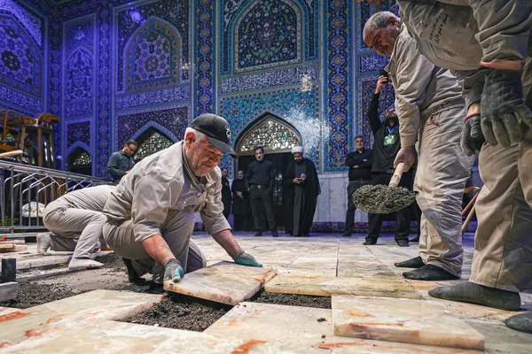  مزار مطهر رهبر شهید انقلاب اسلامی در حرم مطهر رضوی -2