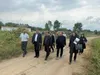بازدید نماینده شهرستان صومعه سرا از روند اجرای پروژه احداث تصفیه خانه فاضلاب شهر صومعه سرا
