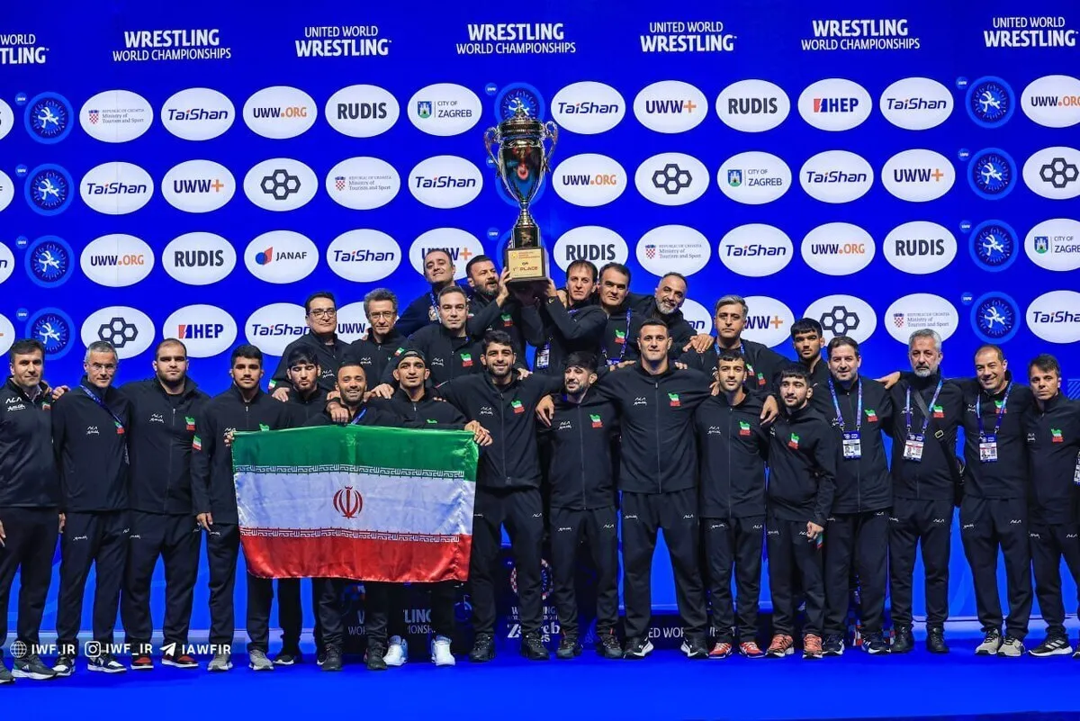 Iran’s Greco-Roman Team Crowned the Most Successful Champion in History