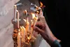 غروب تاسوعا شمع های حاجت روشن می شوند