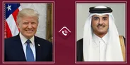 گفت و گوی امیر قطر با ترامپ درباره پیشرفت مذاکرات بین آمریکا و ایران