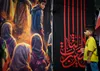 موکب عزاداران خوافی به نام شهدای دانش آموز میناب + گزارش تصویری