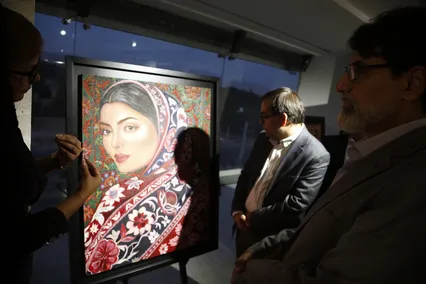 نمایشگاه نقاشی فرش «جادوی روناک و اسپرک»