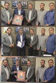 تقدیر سرپرست اداره کل ورزش و جوانان استان کرمان از مدیرعامل شرکت احیا استیل فولاد بافت