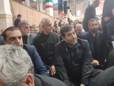 حضور وزیر ورزش و جوانان در آیین گرامیداشت رهبر شهید انقلاب در قم
