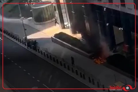 ویدیویی از حادثه امنیتی مقابل ساختمان FBI و اداره مهاجرت آمریکا