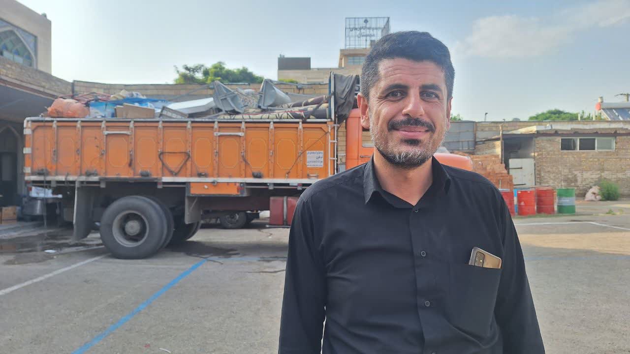 کاروان تجهیزات خدماتی موکب «الی الحبیب» از قزوین عازم کربلای معلی شد کاروان تجهیزات خدماتی موکب «الی الحبیب» از قزوین عازم کربلای معلی شد