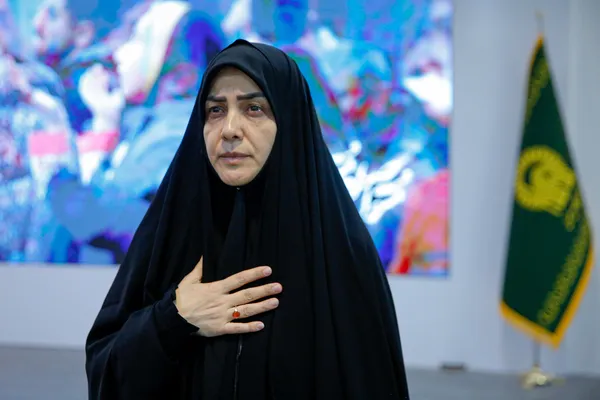  مراسم اهدای مدال به موزه آستان قدس رضوی 