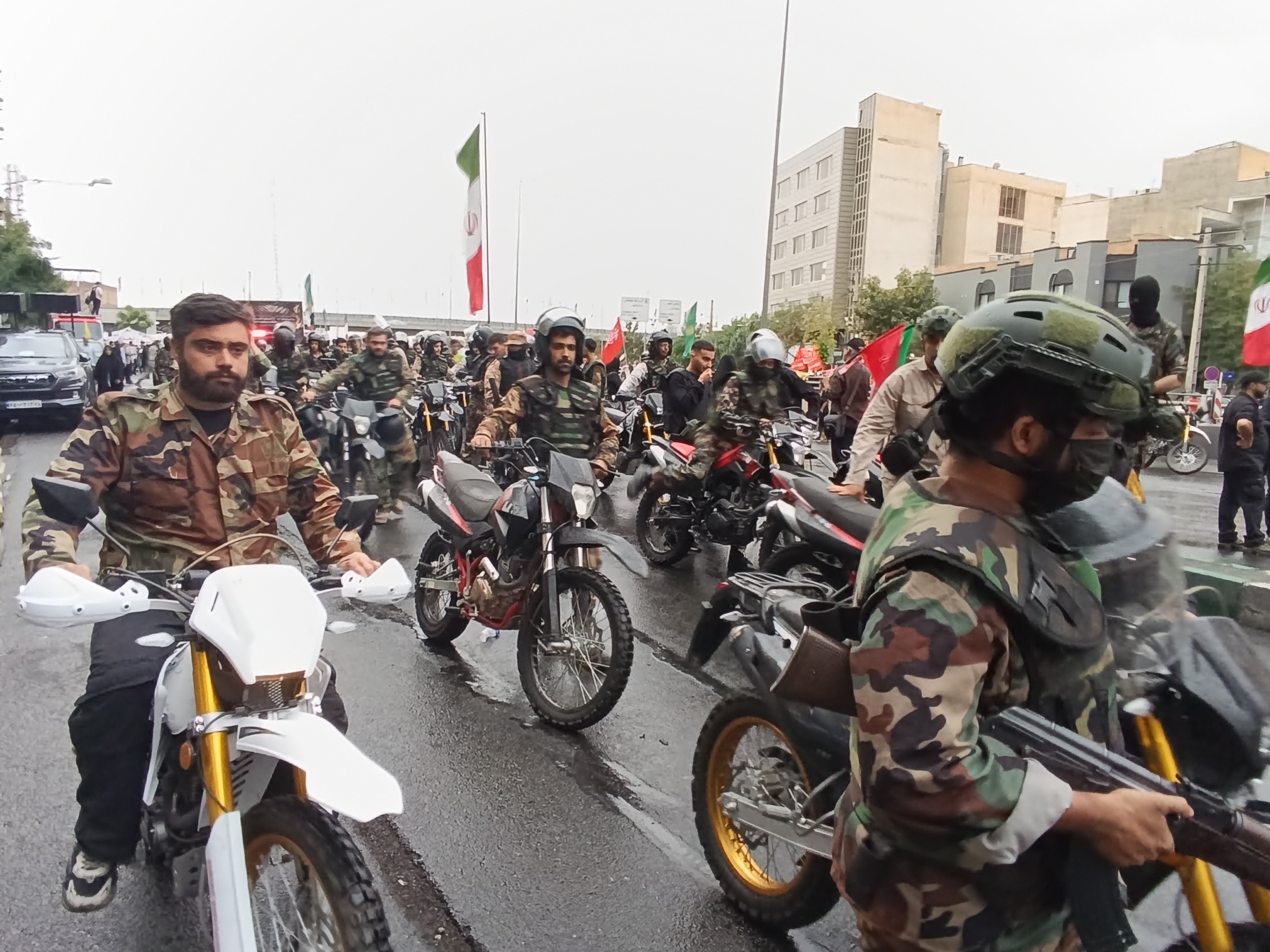 رزمایش و اجتماع ۱۱۰ هزار نفری «جان‌فدایان البرز» برگزار شد