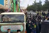 استقبال باشکوه مردم یاسوج از درب باب المهدی حرم امامین عسکریین