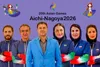 حضور ۶ داور ایرانی در مسابقات قایقرانی ناگویا