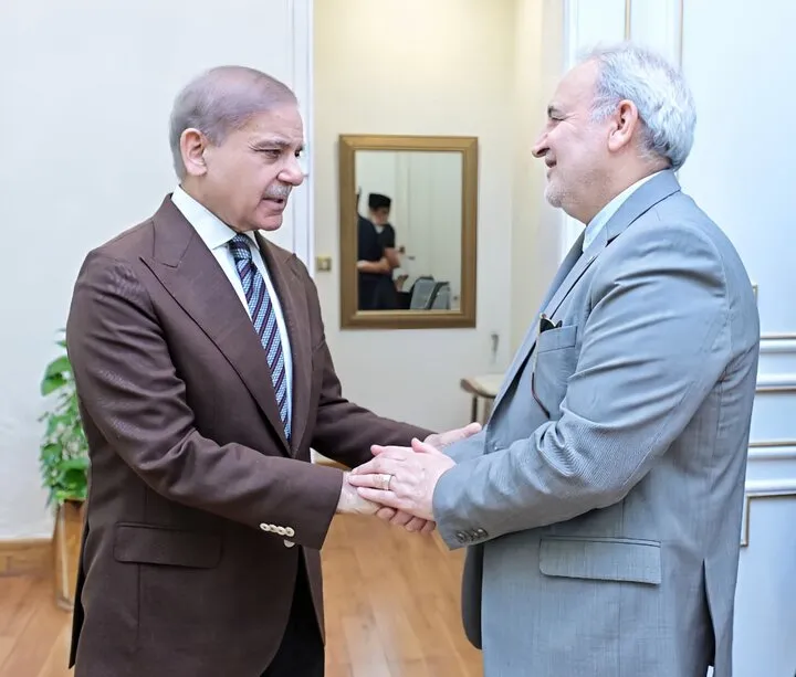 Iranian Ambassador Meets Shehbaz Sharif Over Regional Situation