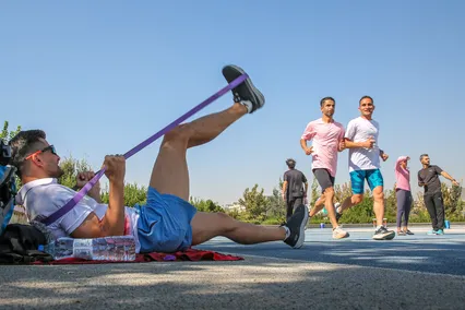 تمرین تیم ملی پارا دو ومیدانی