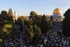 نماز عید سعید قربان با حضور ۱۴۰ هزار فلسطینی در مسجدالاقصی اقامه شد