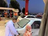 صف‌های بنزین در ایرانشهر؛ معطلی رانندگان در جایگاه‌های سوخت
