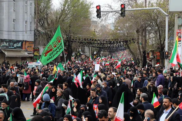 مردم کرمانشاه همگام سراسر کشور در روز قدس خشم خود را به رژیم صهیونیستی و آمریکا خونخوار ابراز کردند