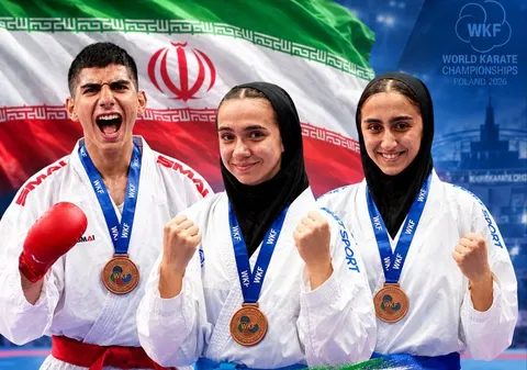 پایان کار تیم ملی کاراته رده‌های پایه در قهرمانی جهان با ۳ مدال برنز